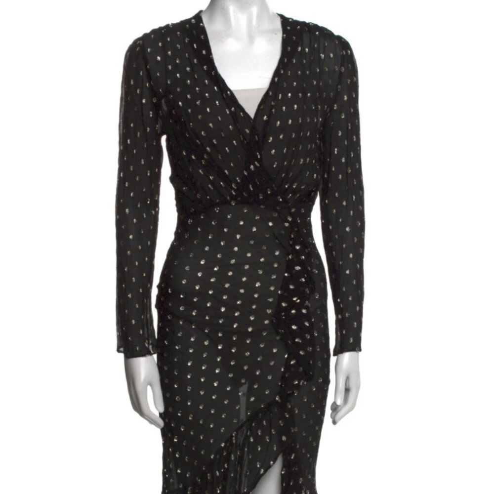 Sandro Loona ruffle dress